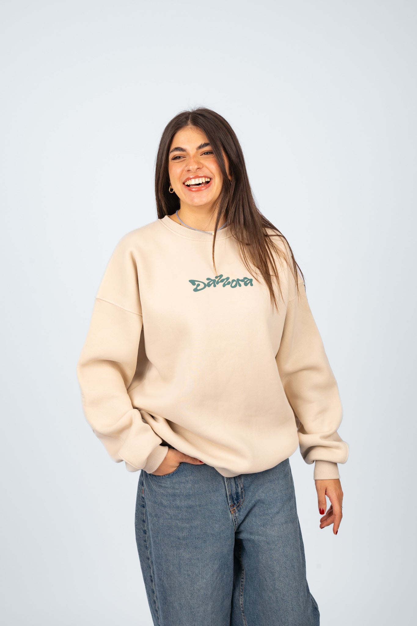 Dazz Cream Crewneck